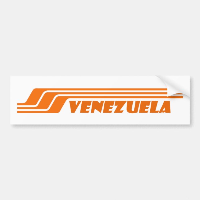 Adesivo Para Carro Autocolante no vidro traseiro de Venezuela (Frente)