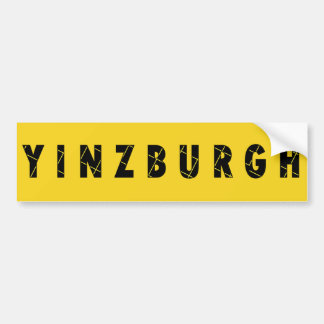 Adesivo Para Carro Autocolante no vidro traseiro de Yinzburgh