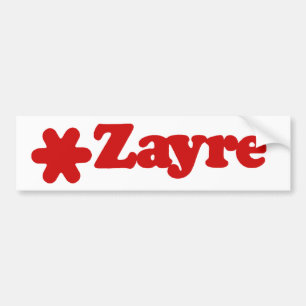 Adesivo Para Carro Autocolante no vidro traseiro de Zayre
