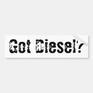 Adesivo Para Carro Autocolante no vidro traseiro diesel obtido
