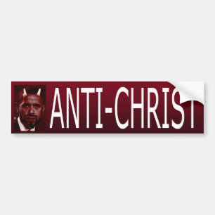 Adesivo Para Carro Autocolante no vidro traseiro do "Anti-Cristo"