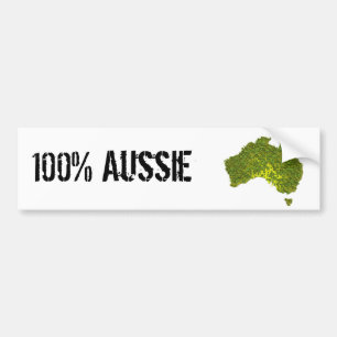 Adesivo Para Carro Autocolante no vidro traseiro do Aussie de 100%