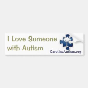 Adesivo Para Carro Autocolante no vidro traseiro do autismo