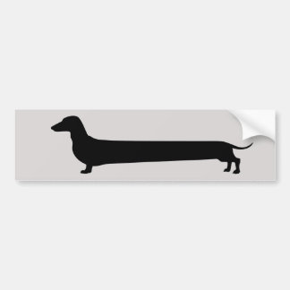 Adesivo Para Carro Autocolante no vidro traseiro do Dachshund