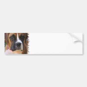 Adesivo Para Carro Autocolante no vidro traseiro do design do cão do