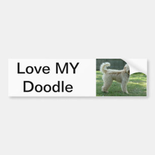 Adesivo Para Carro Autocolante no vidro traseiro do Doodle
