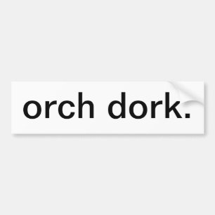 Adesivo Para Carro autocolante no vidro traseiro do dork do orch