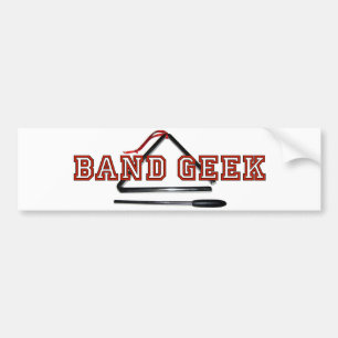 Adesivo Para Carro Autocolante no vidro traseiro do geek da banda