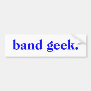 Adesivo Para Carro autocolante no vidro traseiro do geek da banda