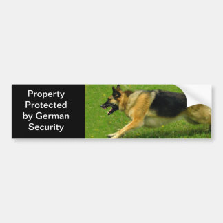 Adesivo Para Carro Autocolante no vidro traseiro do german shepherd