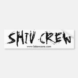 Adesivo Para Carro Autocolante no vidro traseiro do grupo de Shiv