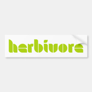 Adesivo Para Carro Autocolante no vidro traseiro do herbívoro