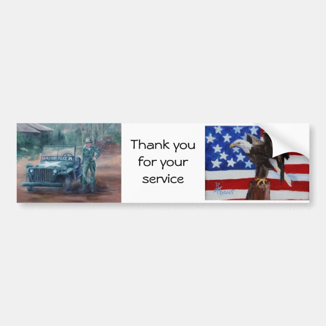 Adesivo Para Carro Autocolante no vidro traseiro do herói da Guerra (Frente)