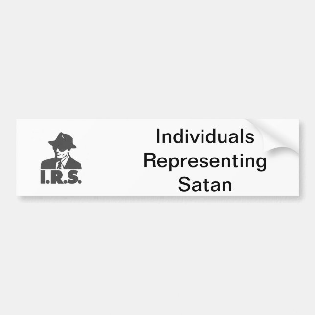 Adesivo Para Carro Autocolante no vidro traseiro do IRS (Frente)