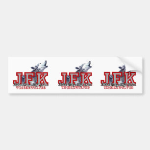 Adesivo Para Carro Autocolante no vidro traseiro do LOGOTIPO de JFK