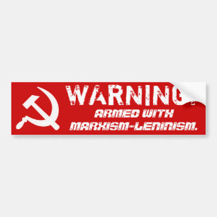 Adesivo Para Carro Autocolante no vidro traseiro do Marxismo-Leninism