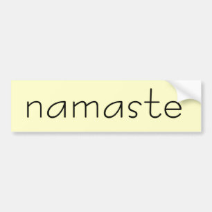 Adesivo Para Carro autocolante no vidro traseiro do namaste