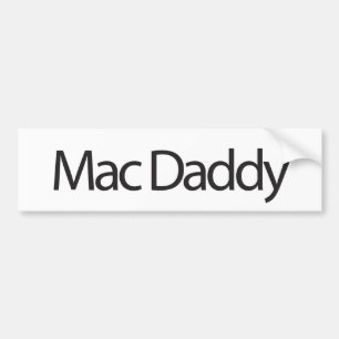 Adesivo Para Carro Autocolante no vidro traseiro do pai do Mac