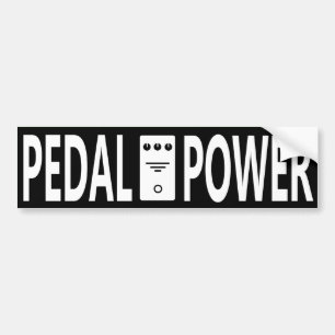 Adesivo Para Carro Autocolante no vidro traseiro do poder do pedal