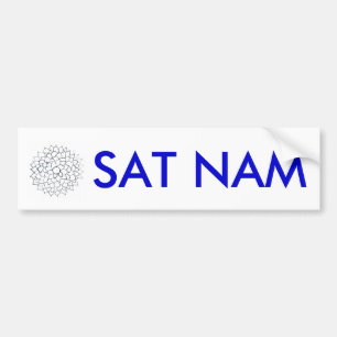 Adesivo Para Carro Autocolante no vidro traseiro do SAT NAM