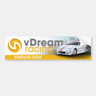 Adesivo Para Carro autocolante no vidro traseiro do vDream (amarelo)