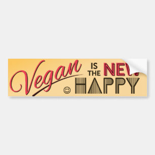 Adesivo Para Carro Autocolante no vidro traseiro do Vegan