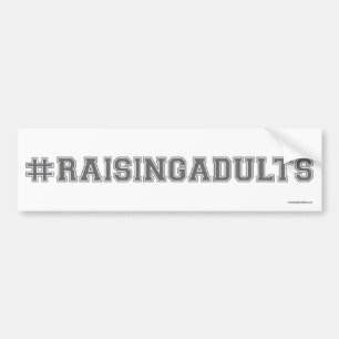 Adesivo Para Carro Autocolante no vidro traseiro dos #Raisingadults
