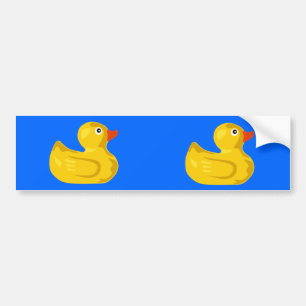 Adesivo Para Carro Autocolante no vidro traseiro Ducky do pato
