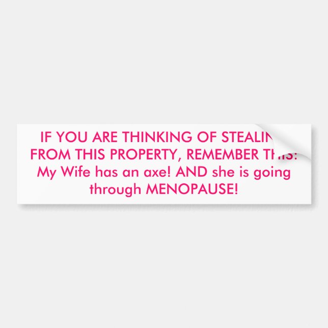 Adesivo Para Carro Autocolante no vidro traseiro engraçado da (Frente)