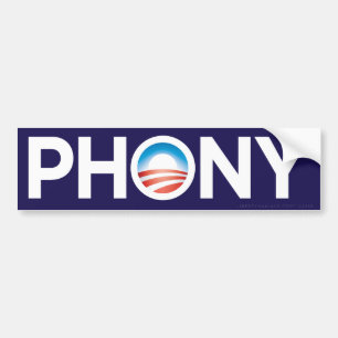 Adesivo Para Carro Autocolante no vidro traseiro falso de Obama