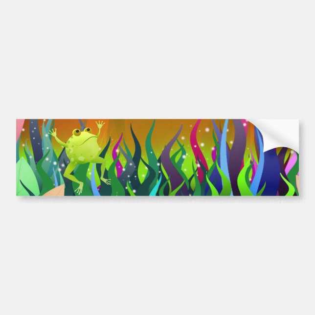 Adesivo Para Carro Autocolante no vidro traseiro fantástico do sapo (Frente)