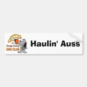 Adesivo Para Carro Autocolante no vidro traseiro: Haulin Auss