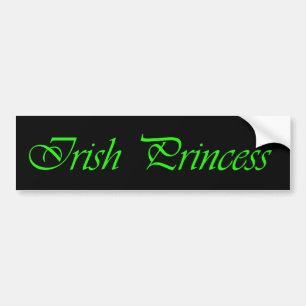 Adesivo Para Carro Autocolante no vidro traseiro IRLANDÊS da PRINCES