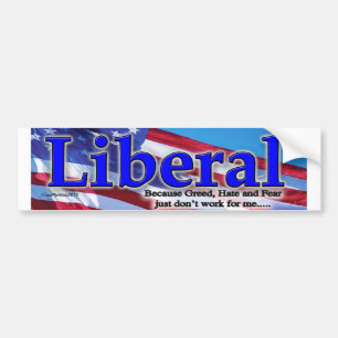 Adesivo Para Carro Autocolante no vidro traseiro liberal