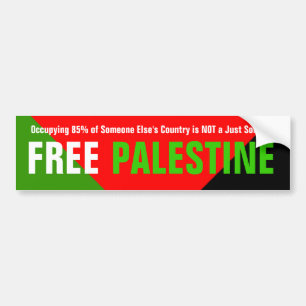 Adesivo Para Carro Autocolante no vidro traseiro livre de Palestina