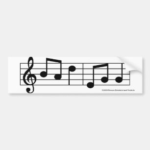 Adesivo Para Carro Autocolante no vidro traseiro mau musical do ovo