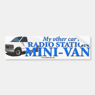 Adesivo Para Carro AUTOCOLANTE NO VIDRO TRASEIRO - meu outro carro é…