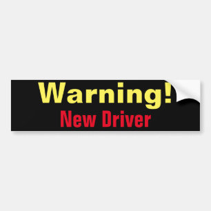 Adesivo Para Carro Autocolante no vidro traseiro novo de advertência