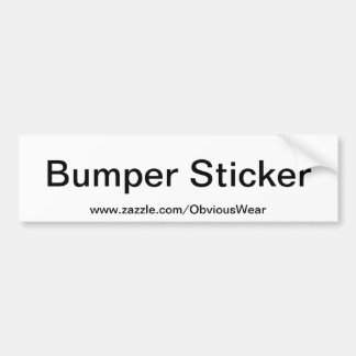 Adesivo Para Carro Autocolante no vidro traseiro óbvio