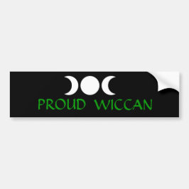 Adesivo Para Carro Autocolante no vidro traseiro orgulhoso de Wiccan