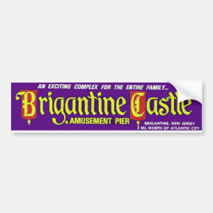 Adesivo Para Carro Autocolante no vidro traseiro original do castelo