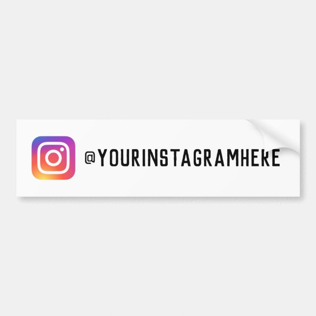 Adesivo Para Carro autocolante no vidro traseiro social do costume (Frente)