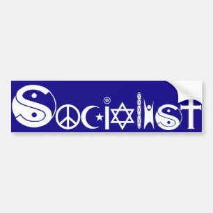 Adesivo Para Carro Autocolante no vidro traseiro socialista