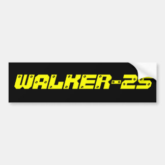 Adesivo Para Carro Autocolante no vidro traseiro WALKER-25