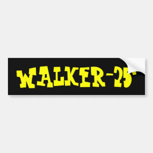 Adesivo Para Carro Autocolante no vidro traseiro WALKER-25