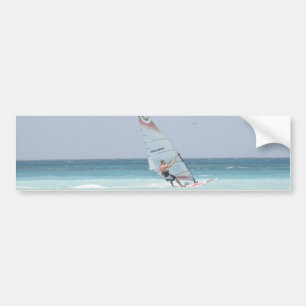 Adesivo Para Carro Autocolante no vidro traseiro Windsurfing