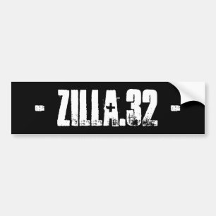Adesivo Para Carro Autocolante no vidro traseiro Zilla.32 básico
