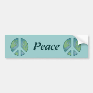 Adesivo Para Carro Autocolante peaceful Earth