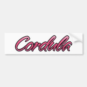 Adesivo Para Carro Autocolante rosa-esmaecido de Cordula