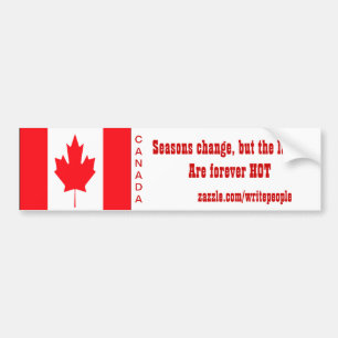 Adesivo Para Carro autocolantes no vidro traseiro canadenses